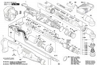 Bosch 0 602 492 601 ANGLE EXACT 40-280 Cordless Screw Driver Spare Parts